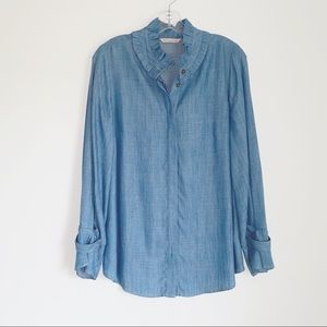Soft Surroundings Venezia Blouse Size XS